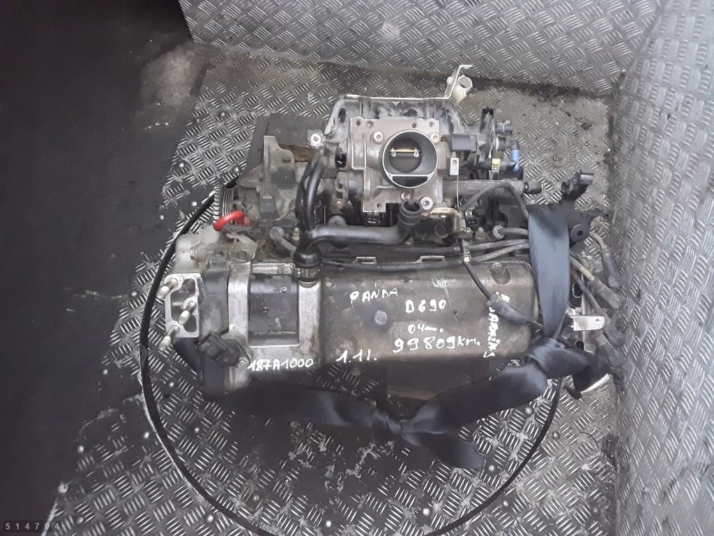 Moteur 187 A1.000 pour Fiat Panda 1.1 Petrol