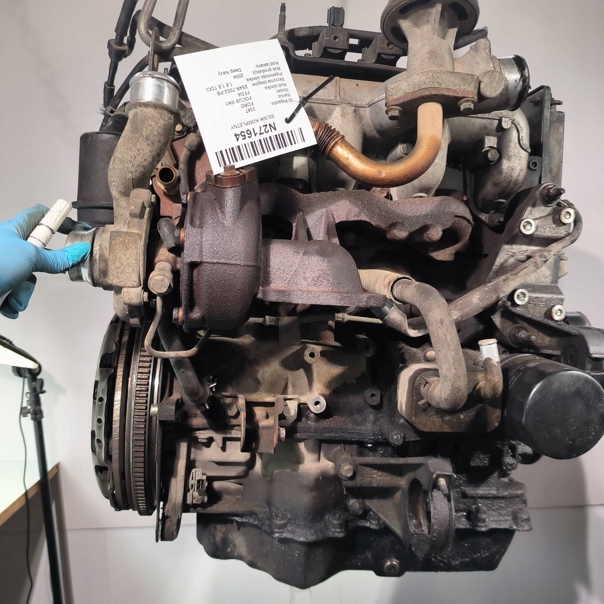 Moteur FFDA pour Ford Focus 1.8 Diesel