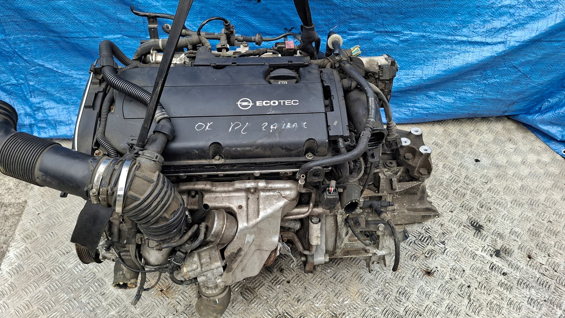 Moteur B 16 XNT pour Opel Zafira 1.6 Petrol/Compressed Natural Gas (CNG)
